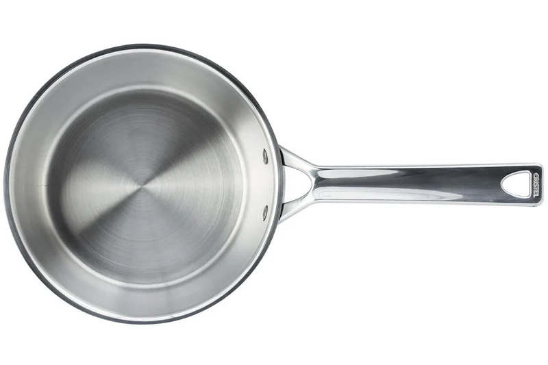 Set de 3 casseroles Cristel 1826 en acier inoxydable 18/10 brossé
