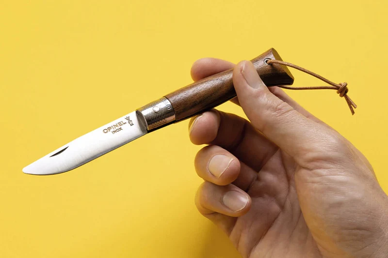 Couteau Opinel Neo6 lame 7cm Opiflex® manche en noyer noir