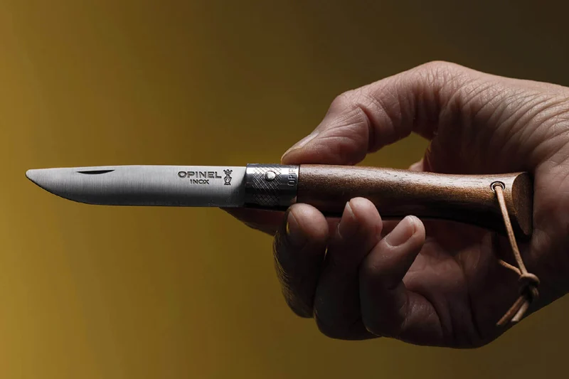 Couteau Opinel Neo6 lame 7cm Opiflex® manche en noyer noir