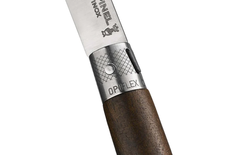 Couteau Opinel Neo6 lame 7cm Opiflex® manche en noyer noir