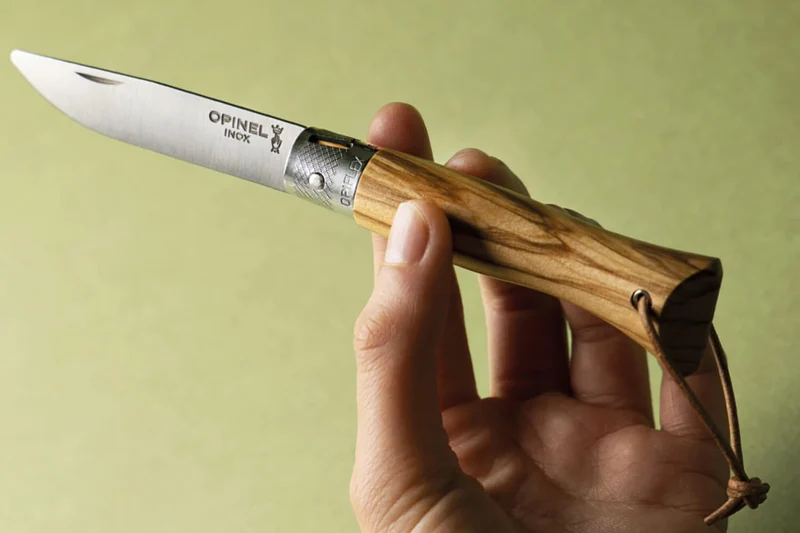 Couteau Opinel Neo6 lame 7cm Opiflex® manche en olivier