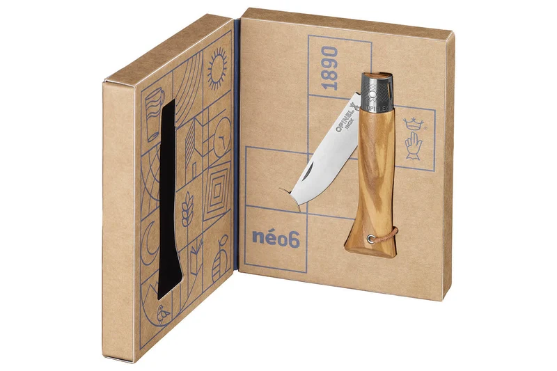 Couteau Opinel Neo6 lame 7cm Opiflex® manche en olivier