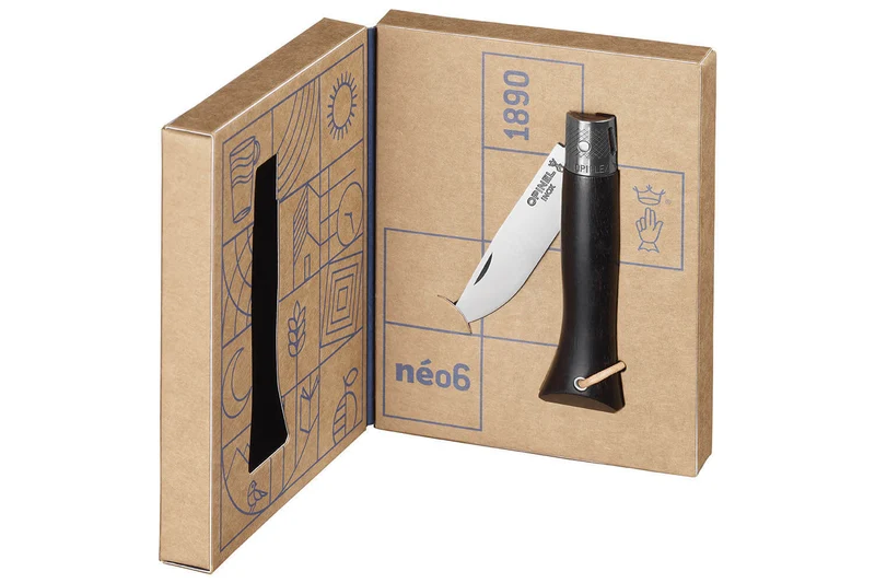 Couteau Opinel Neo6 lame 7cm Opiflex® manche en ébène