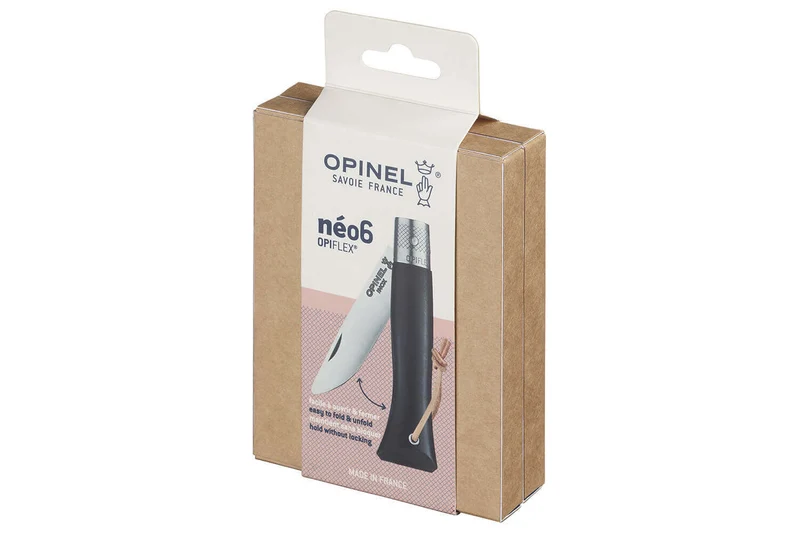 Couteau Opinel Neo6 lame 7cm Opiflex® manche en ébène
