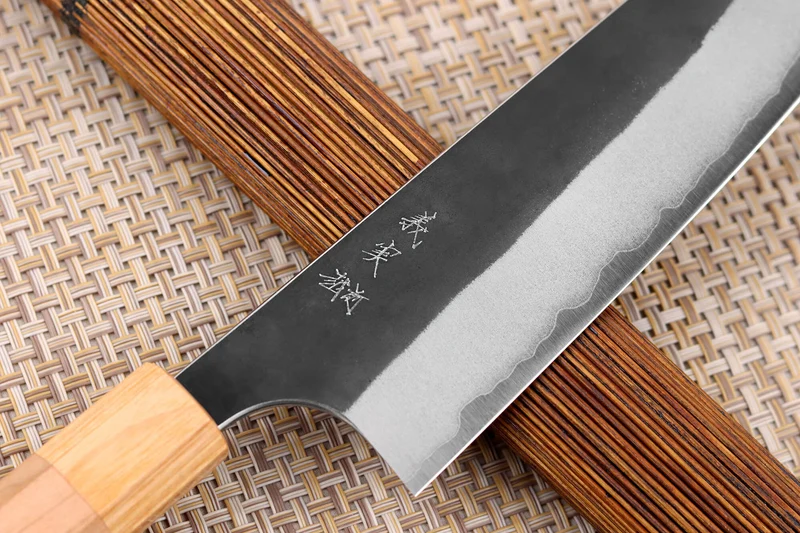 Couteau bunka japonais artisanal Yoshimi Kato AS Brut 16,5cm