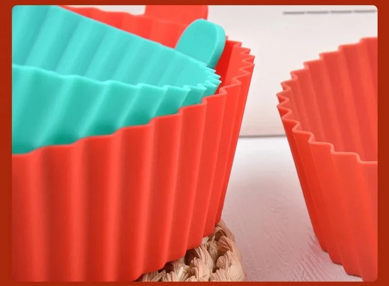 Panier de Cuisson en Silicone pour Air Fryer (16x19x6 cm)