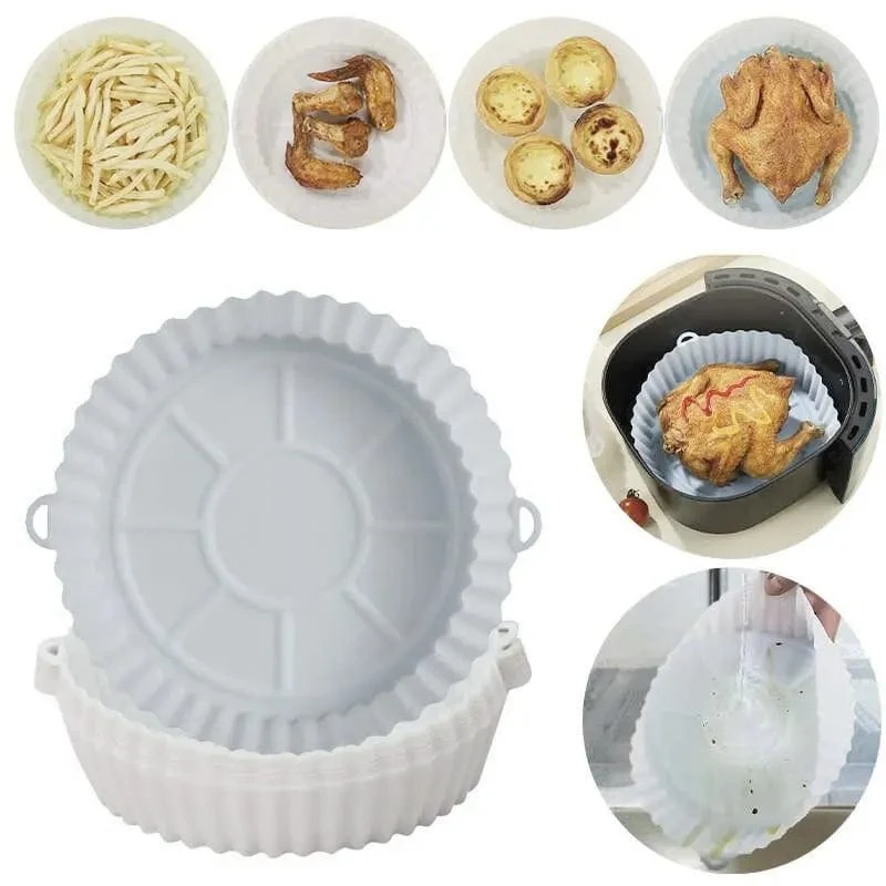 Paniers de Cuisson en Silicone pour Friteuse sans Huile (lot de 2)