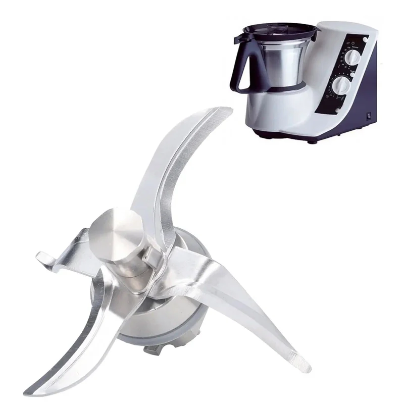 Couteau de Rechange Thermomix TM5 / TM6 / TM7 à Base Métal – Lames Inox et Joint