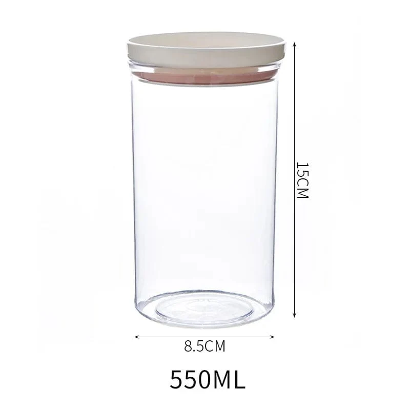 Boîtes Hermétiques Transparentes avec Joint Coloré