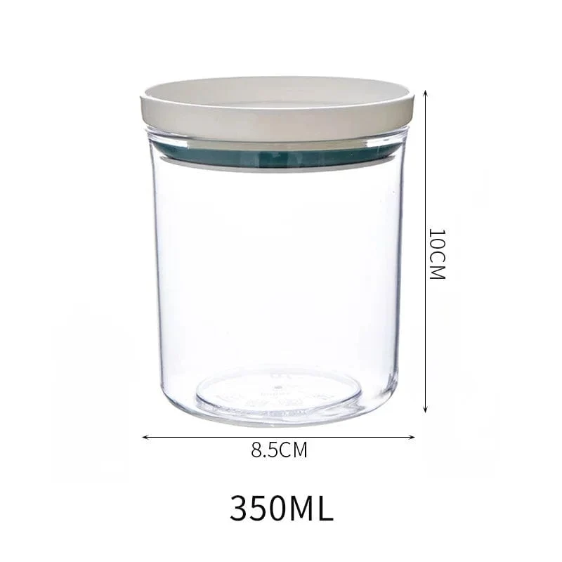 Boîtes Hermétiques Transparentes avec Joint Coloré
