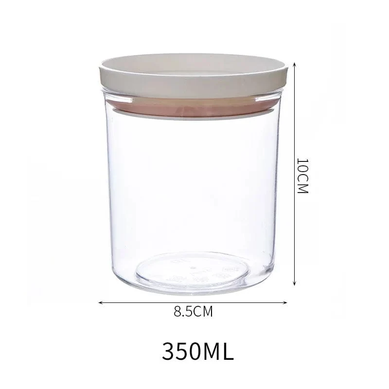 Boîtes Hermétiques Transparentes avec Joint Coloré