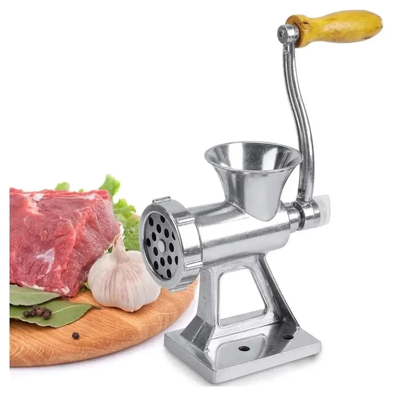 Hachoir à Viande Manuel Multifonction - Métal Robuste