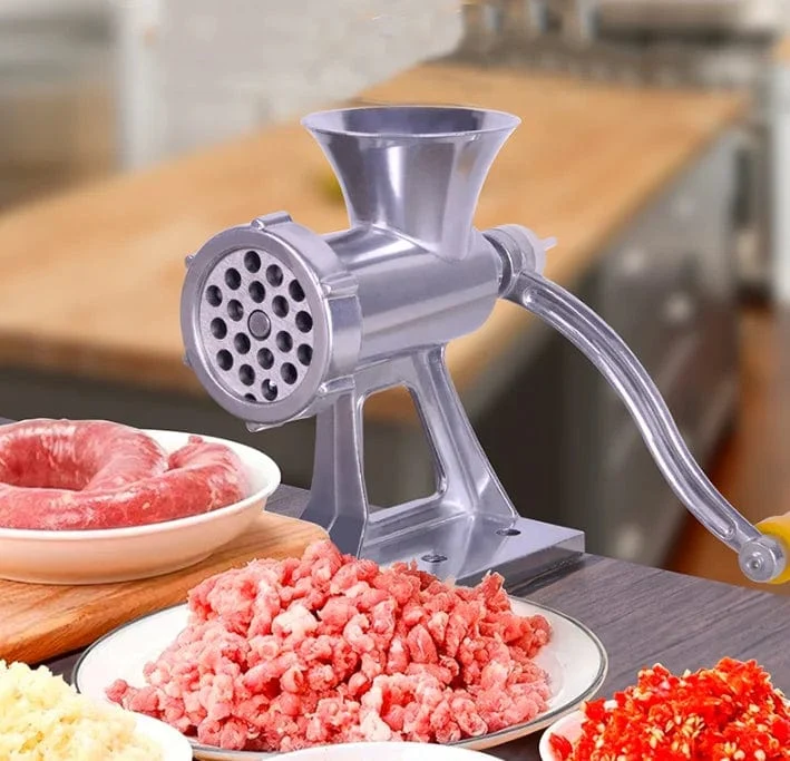 Hachoir à Viande Manuel Multifonction - Métal Robuste