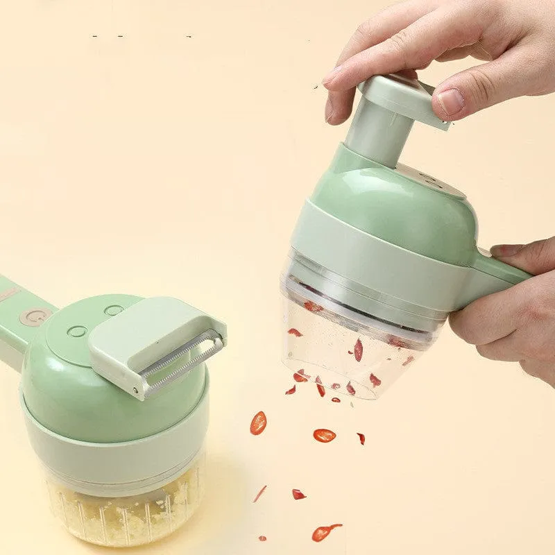 Hachoir à Légumes électrique 4-en-1