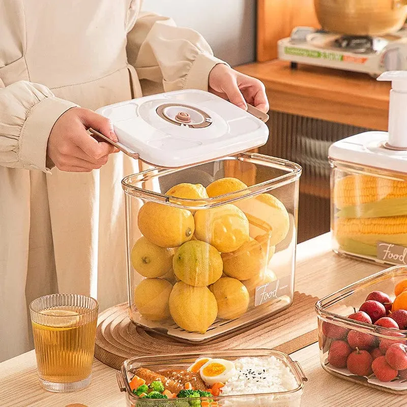 Boites hermétiques sous vide avec Pompe aspirante