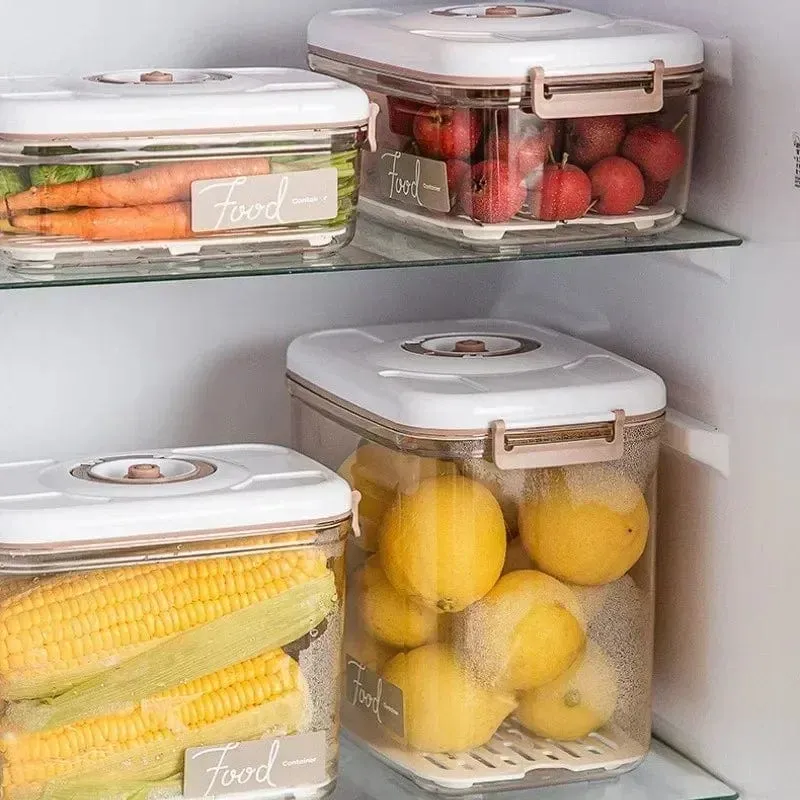 Boites hermétiques sous vide avec Pompe aspirante