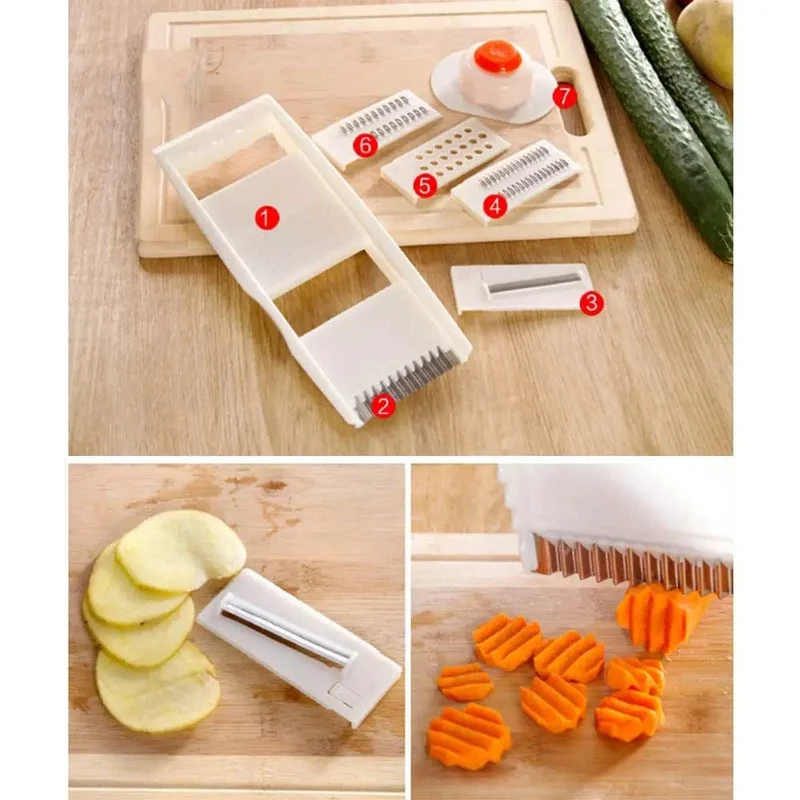 Mandoline japonaise 5 en 1