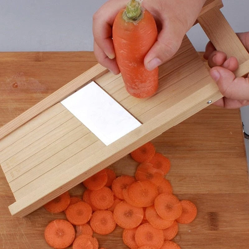 Mandoline japonaise en bois
