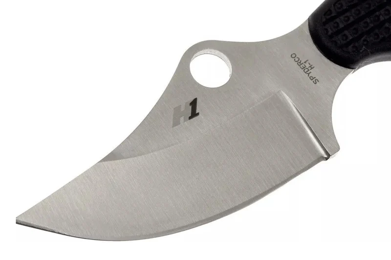 Couteau Spyderco ARK FB35PBK lame 5,5cm manche noir + étui polymère avec chaînette