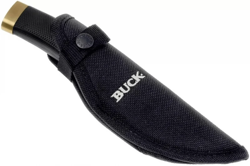 Couteau Buck 692 Vanguard 0692BKS lame 10,8cm manche caoutchou texturé + étui nylon