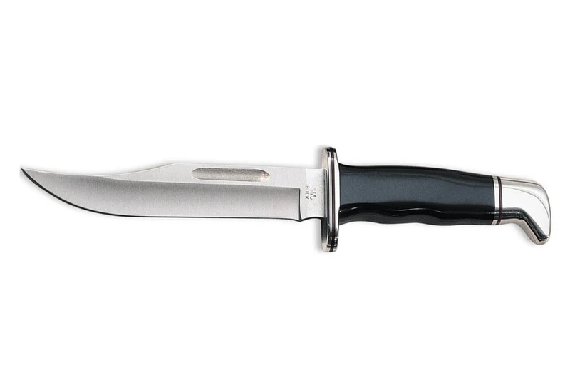 Couteau Buck 119 Special 0119BKS lame 15,2cm manche bi-matière avec étui en cuir