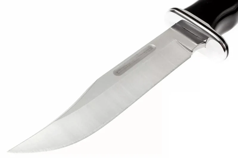 Couteau Buck 119 Special 0119BKS lame 15,2cm manche bi-matière avec étui en cuir