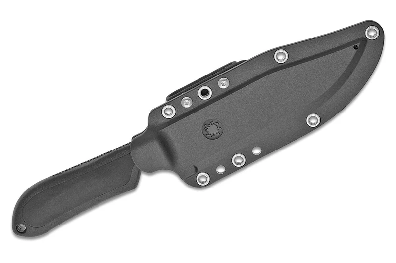 Couteau Spyderco Street Bowie FB04PBB lame noire 12,8cm manche nylon et fibre de verre + étui Kydex