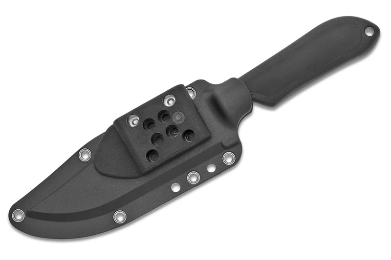Couteau Spyderco Street Bowie FB04PBB lame noire 12,8cm manche nylon et fibre de verre + étui Kydex