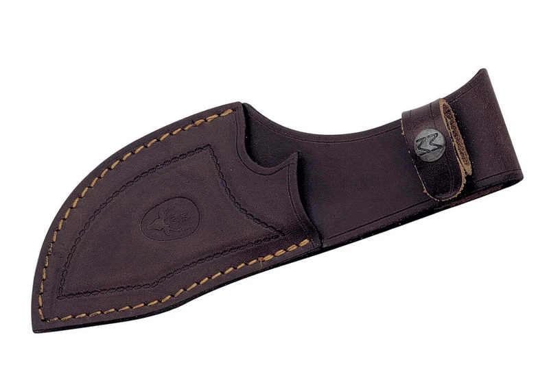 Couteau Muela Grizzly 9204 lame 12cm manche en stamina foncé + étui en cuir