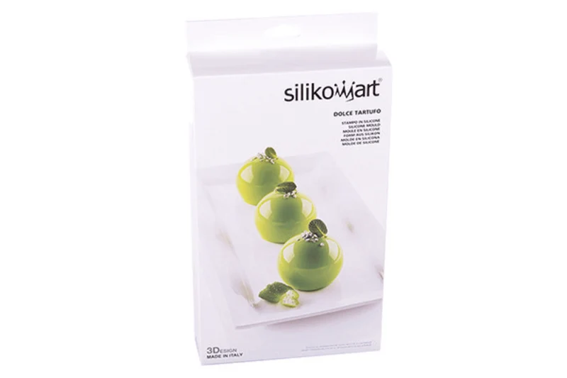 Moule silicone 3D Silikomart Dolce Tartufo 8 portions