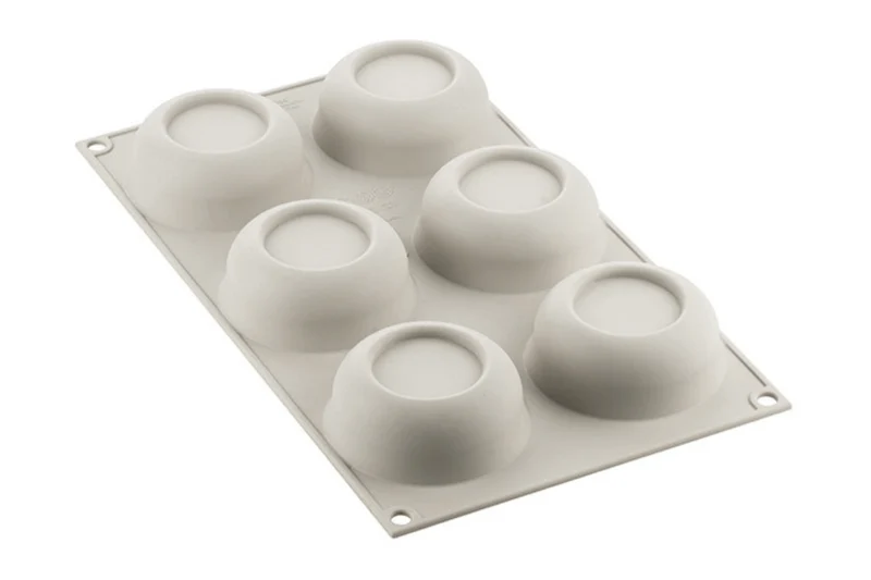 Moule silicone 3D Silikomart Mini dot 6 portions