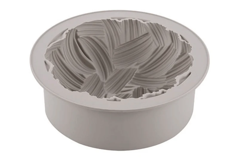 Moule 3D Silikomart Wooly en silicone effet tricot
