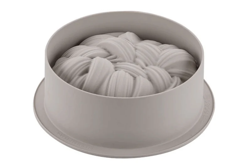 Moule 3D Silikomart Wooly en silicone effet tricot