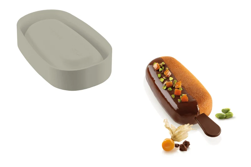 Moule silicone 3D Silikomart Gel01 forme esquimaux glacés XXL