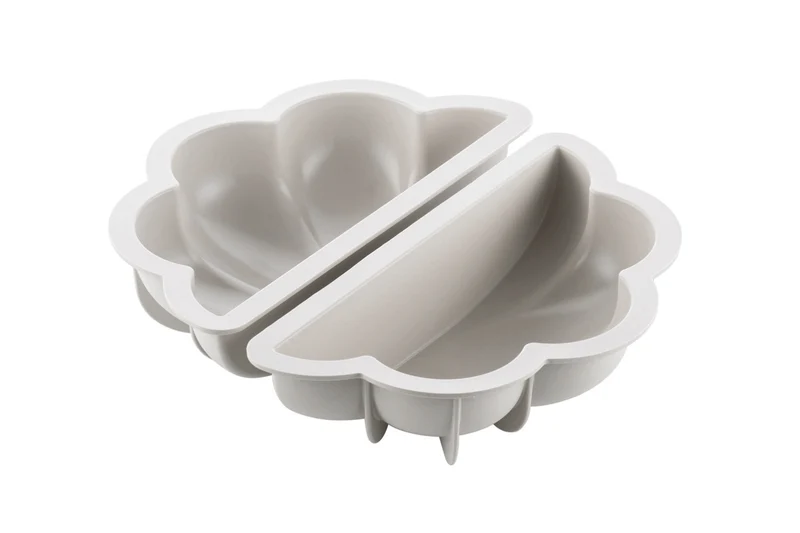 Set 2 pièces moule Silikomart Nuvola 3D nuage en silicone