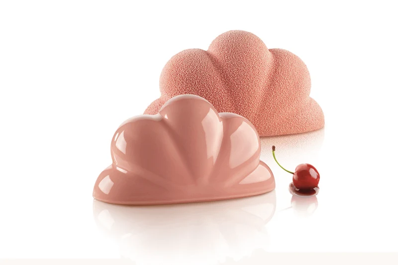 Set 2 pièces moule Silikomart Nuvola 3D nuage en silicone