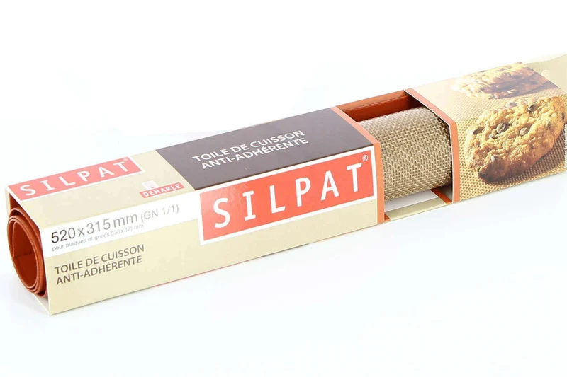 Toile de cuisson anti adhérente Silpat® pour plaque de cuisson