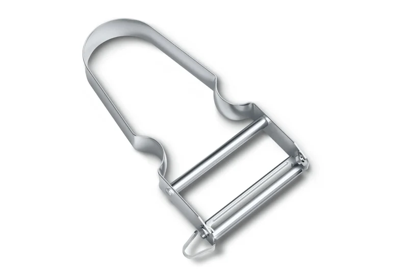 Éplucheur STAR Victorinox tout inox lame lisse double tranchant