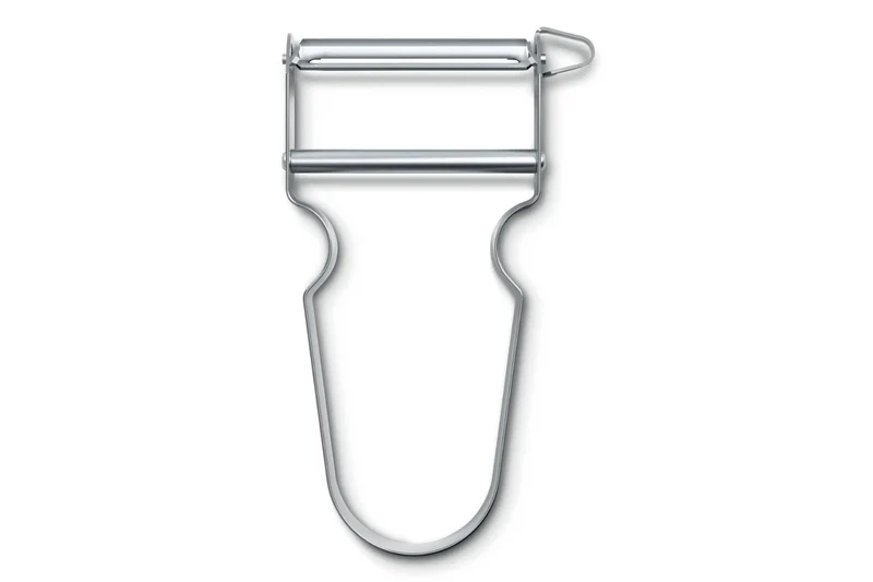Éplucheur STAR Victorinox tout inox lame lisse double tranchant