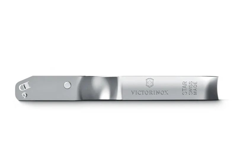 Éplucheur STAR Victorinox tout inox lame lisse double tranchant