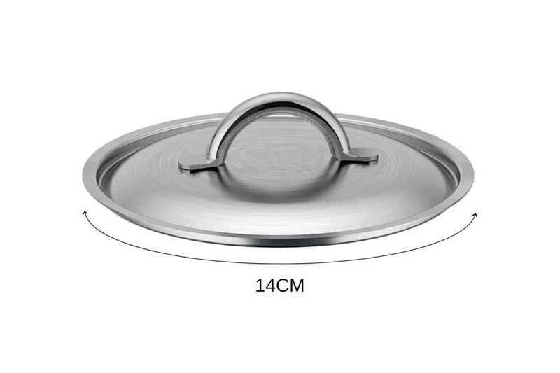 Couvercle De Buyer Prim'Appety en inox brossé avec poignée