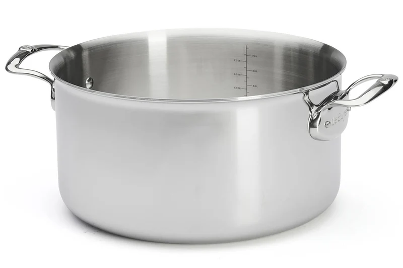 Faitout De Buyer Affinity en acier inoxydable 5 ply avec couvercle