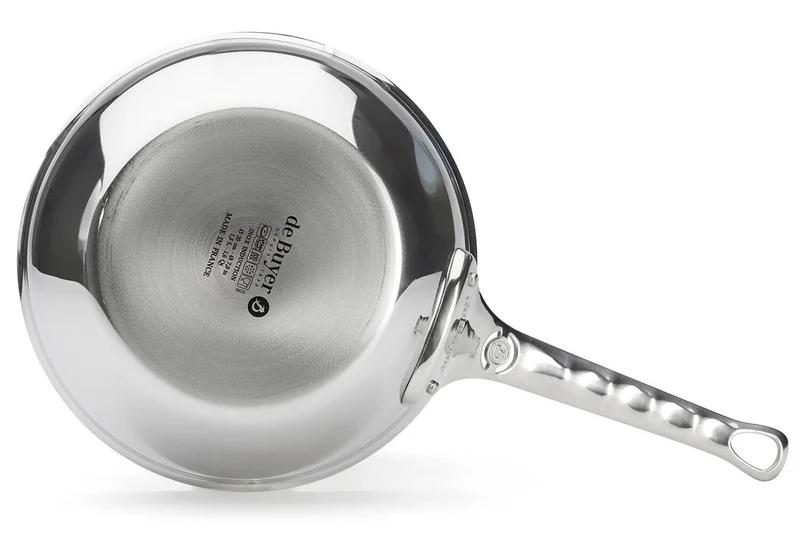 Sauteuse bombée De Buyer Affinity en acier inoxydable 5 ply