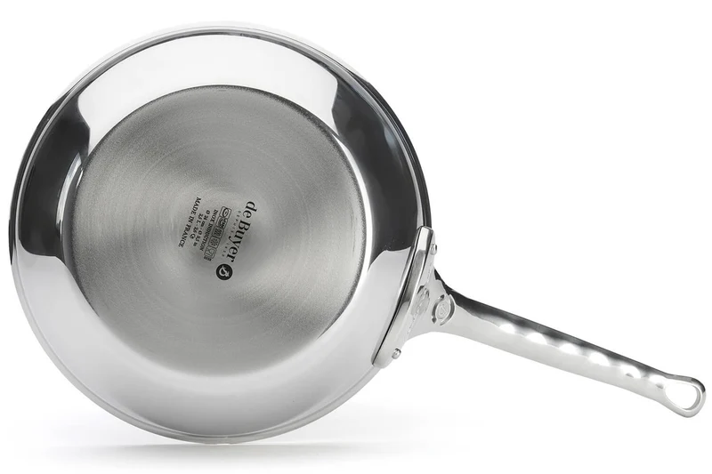 Sauteuse bombée De Buyer Affinity en acier inoxydable 5 ply
