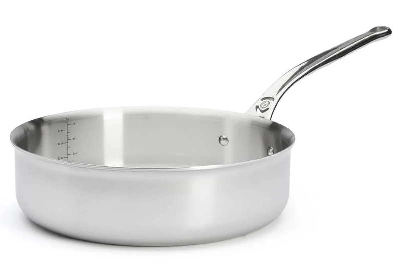 Sauteuse droite De Buyer Affinity en acier inoxydable 5 ply