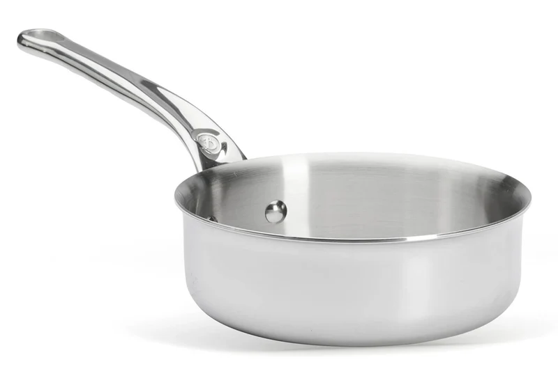 Sauteuse droite De Buyer Affinity en acier inoxydable 5 ply