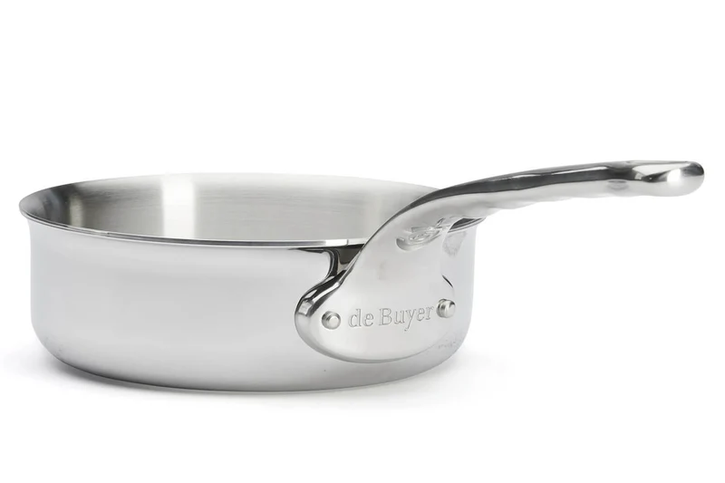 Sauteuse droite De Buyer Affinity en acier inoxydable 5 ply