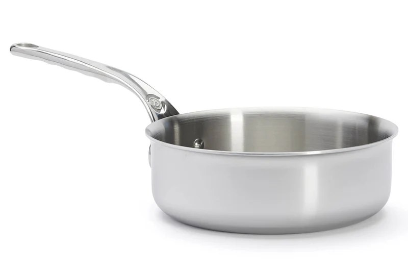 Sauteuse droite De Buyer Affinity en acier inoxydable 5 ply