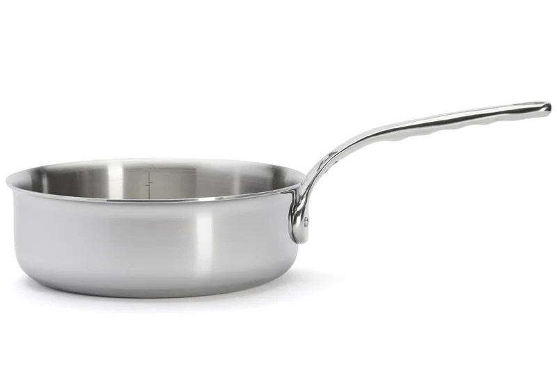 Sauteuse droite De Buyer Affinity en acier inoxydable 5 ply