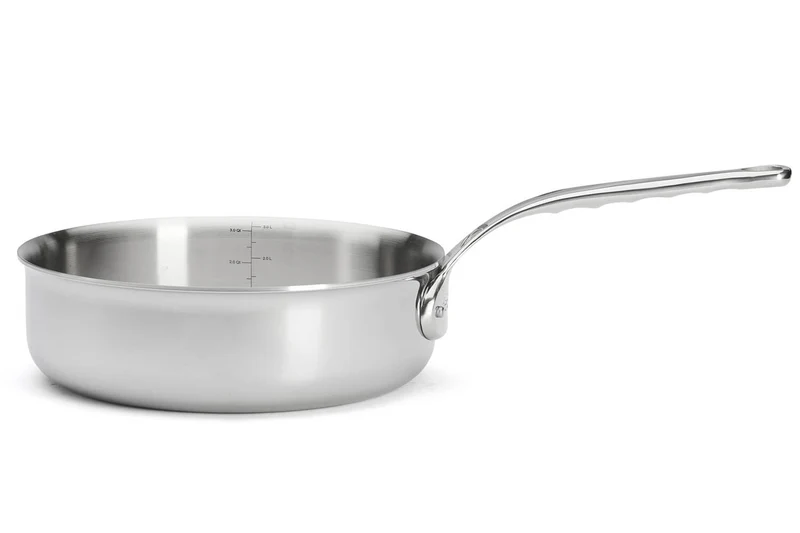 Sauteuse droite De Buyer Affinity en acier inoxydable 5 ply